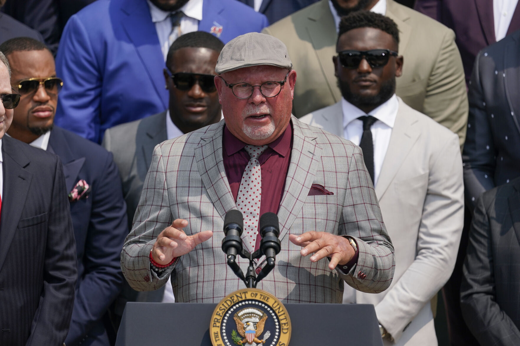 Biden Buccaneers Football